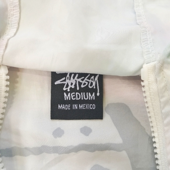 Stussy Cotton Candy Lightweight Windbreaker Jacket Men's Size Medium - Picture 7 of 7